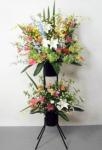中央区　銀座にお祝いのスタンド花を届けしました。｜「花恭」　（東京都台東区の花キューピット加盟店 花屋）のブログ