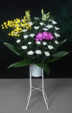 台東区　松が谷の正定寺様にお供えの花かごをお持ちしました。｜「花恭」　（東京都台東区の花キューピット加盟店 花屋）のブログ