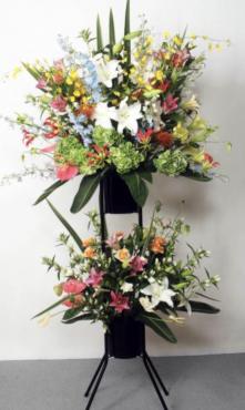 中央区銀座のバーにお祝いのスタンド花をお届けしました。｜「花恭」　（東京都台東区の花キューピット加盟店 花屋）のブログ