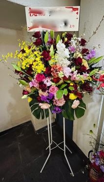中央区　銀座ののお店にお祝いのスタンド花をお届けしました。 45053　台東区　花恭　0338413583｜「花恭」　（東京都台東区の花キューピット加盟店 花屋）のブログ